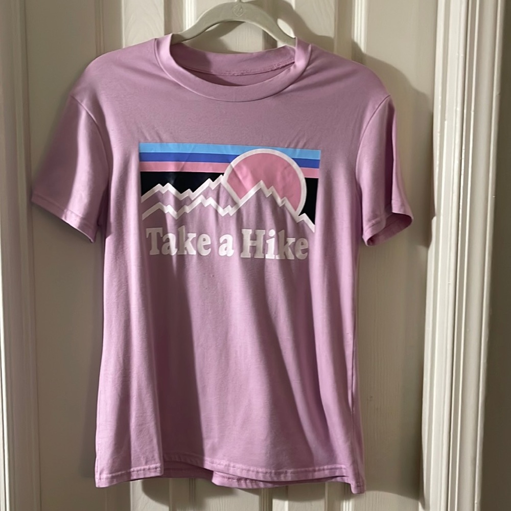 T-shirt, light purple, size L